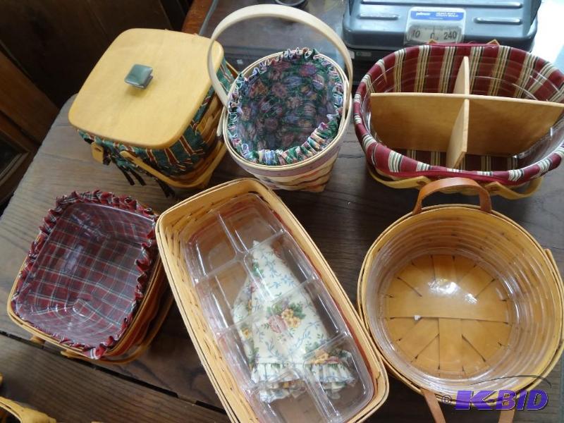 lot 513 image: Longaberger Baskets...