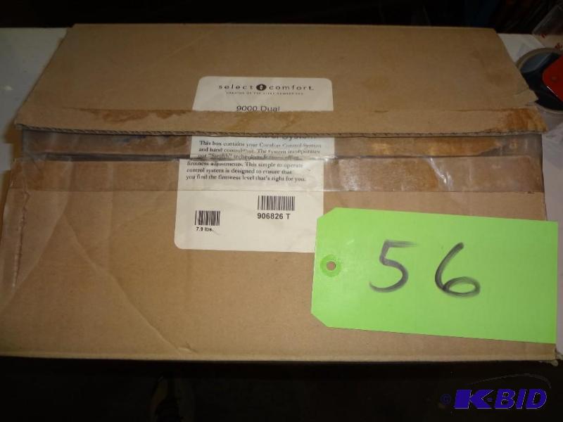 lot 56 image: Brand New Pump for Select Comfort Mattress...