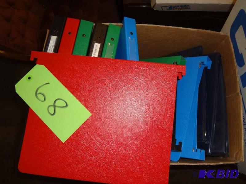 lot 68 image: Box of Hanging Files...