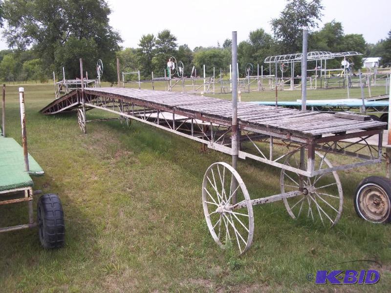 lot 17 image: 36 x 3 Steel roll in dock with 18 Ramp...