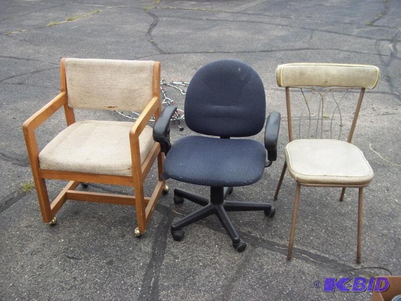 lot 171 image: 3 Misc Chairs...