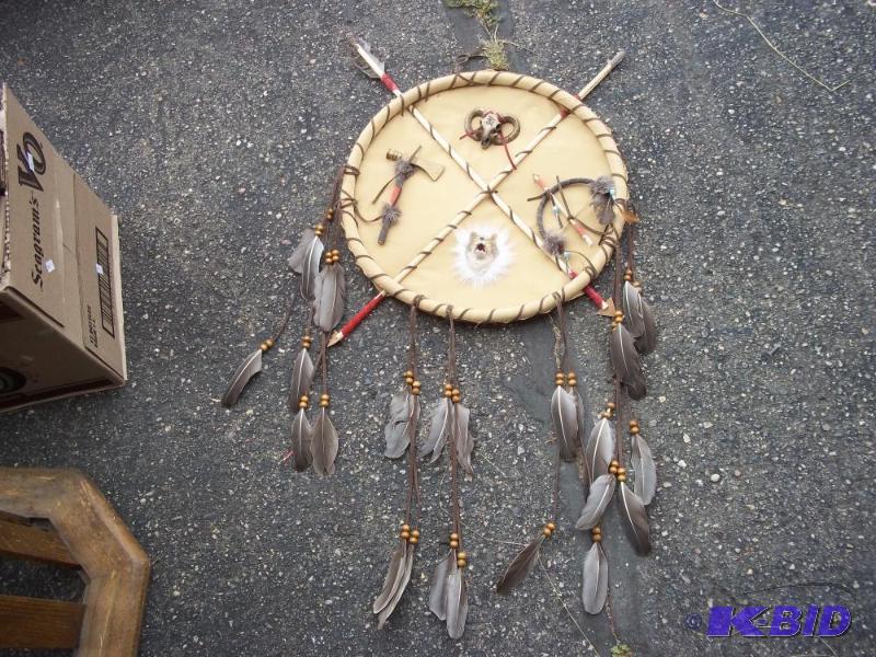 lot 198 image: Native Wall Hanging...
