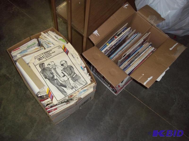 lot 282 image: Assortment of patterns and decor magazines...