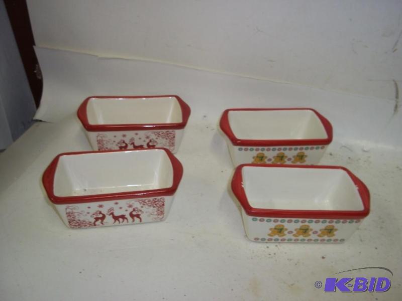 lot 286 image: Porcelain Bread pans...