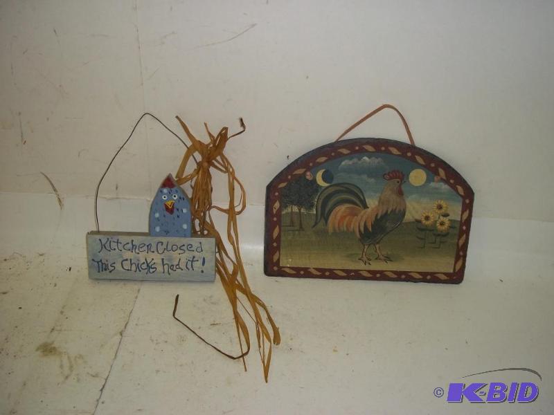 lot 310 image: Kitchen Wall Hangings...
