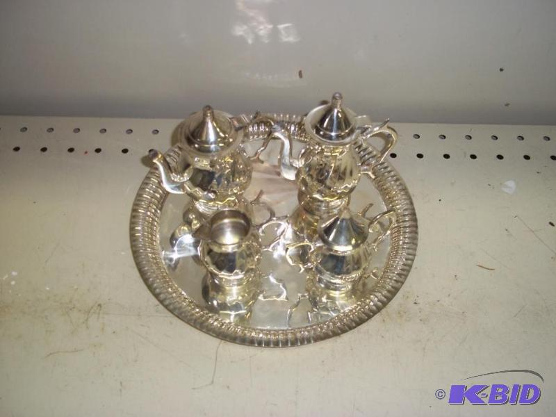 lot 360 image: Kids Silver Serving Set...