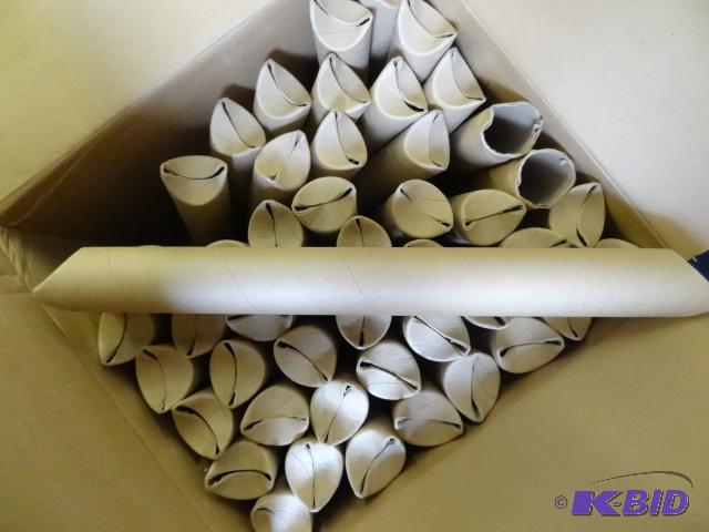lot 112 image: 18" Mailing Tubes...