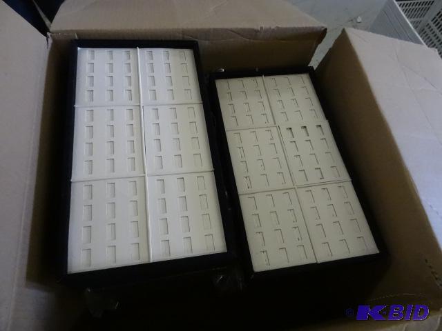 lot 151 image: Stackable ring displays. Qty 19...