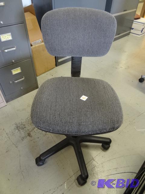 lot 163 image: Office chair on wheels...