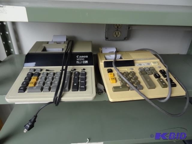lot 191 image: 2 Printing Claculators...
