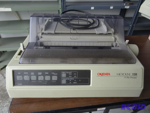 lot 194 image: Okidata Microcine 320 9 Pin Printer...