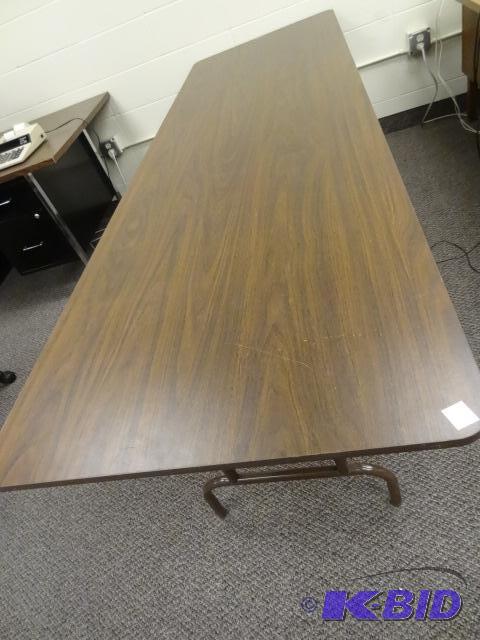 lot 209 image: Folding Table 96 x 30. Table Only...