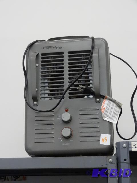 lot 63 image: Flow pro electric heater....
