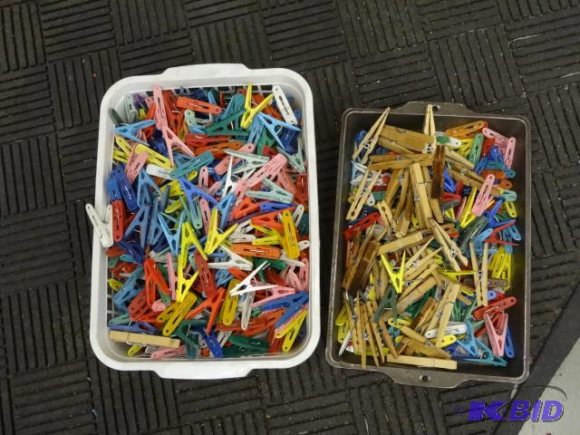 lot 70 image: Clothes pins...