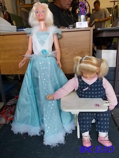 My Size Barbie, Garfinkle&nbspDoll With Desk...