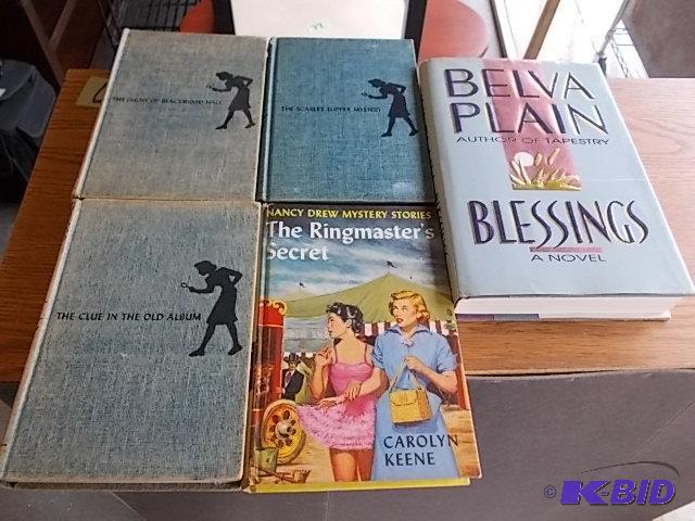 4-Nancy Drew Books, 1-Other...