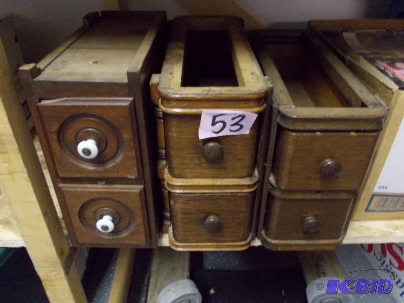 Assorted Sewing Machine Cabinet Drawers...