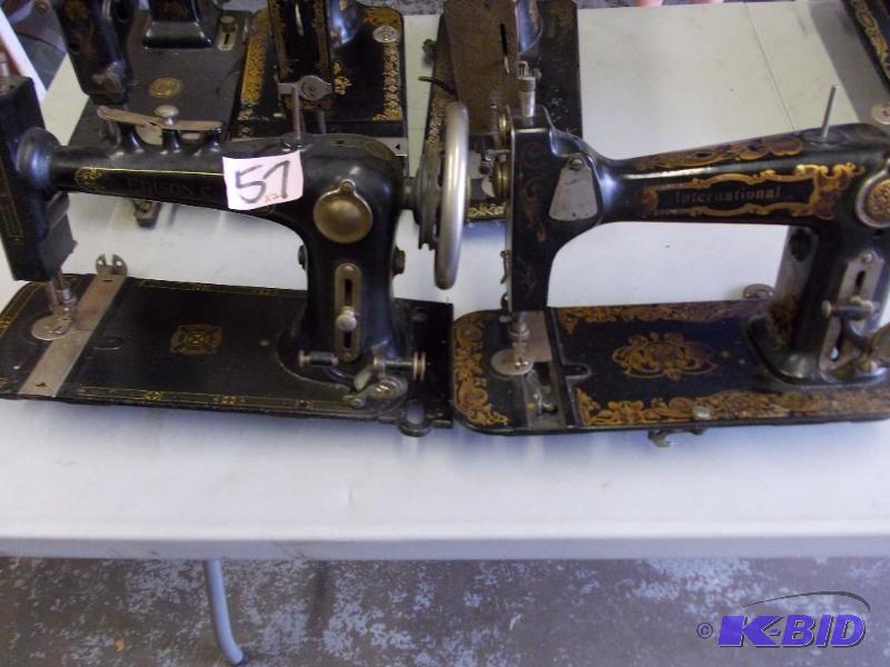 2-Vintage Sewing Machines...