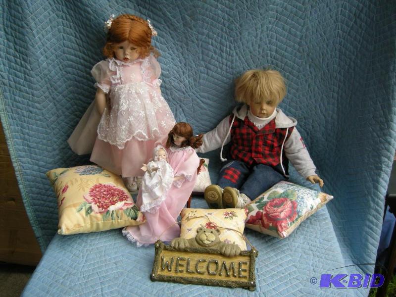 lot 100 image: Doll collection including Hildergard Gunzel 1989