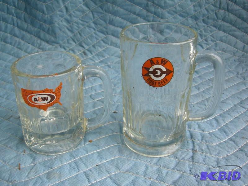 lot 107 image: A&W Rootbeer mugs