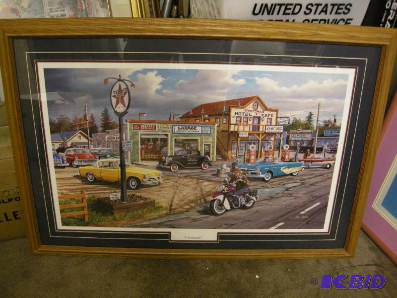 lot 127 image: Ken Zylla Crossroads Signed and numbered