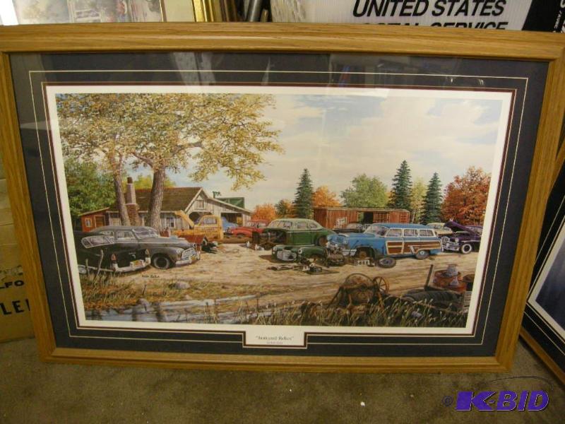 lot 128 image: Ken Zylla Junkyard Relics Signed and numbered