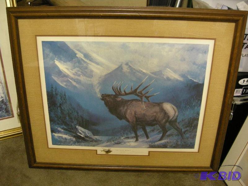 lot 139 image: Sherm Pehrson High Country Monarch Signed and Numbered, Vintage