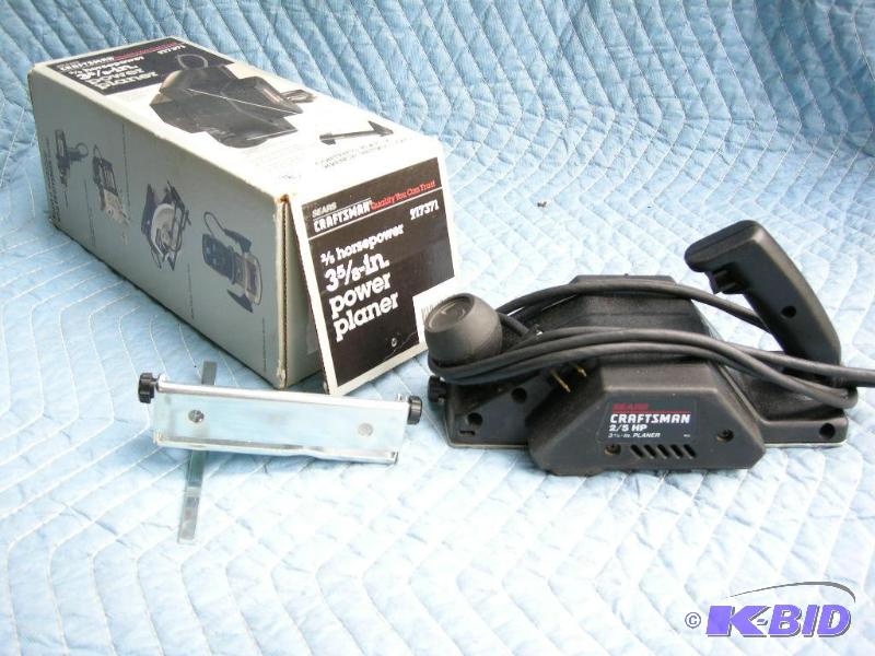 lot 49 image: Craftsman Power Planer