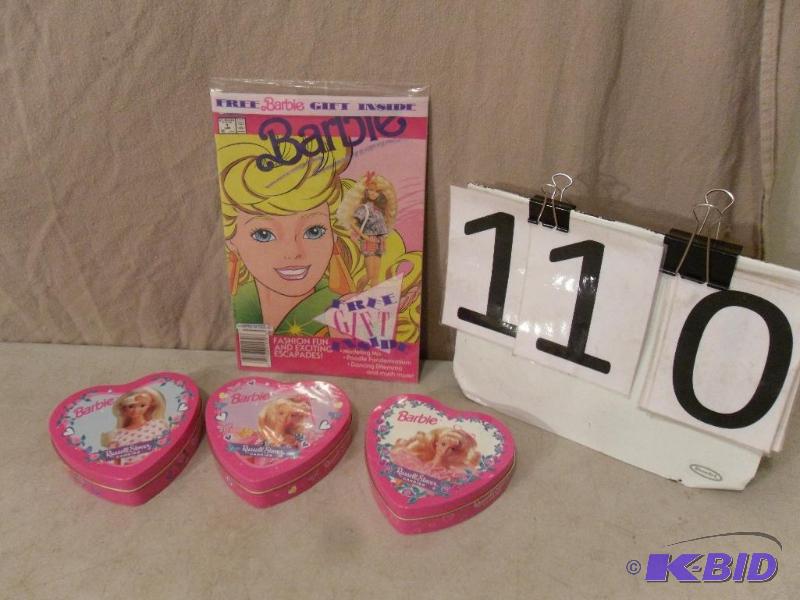 lot 110 image: Marvel Barbie Comic (Still sealed in plastic ...