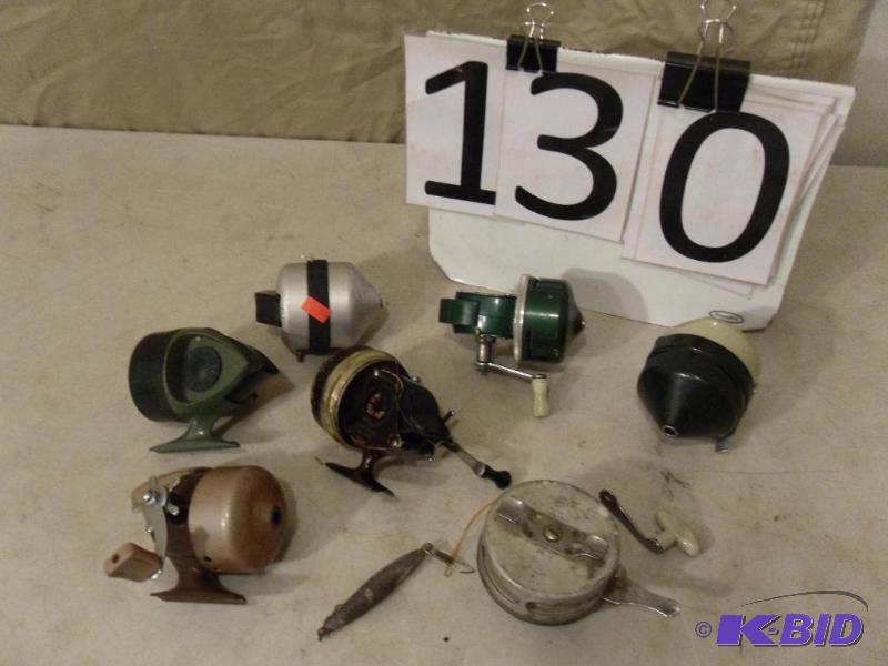 lot 130 image: Lot of Assorted Fishing Reels. Some may be mi...