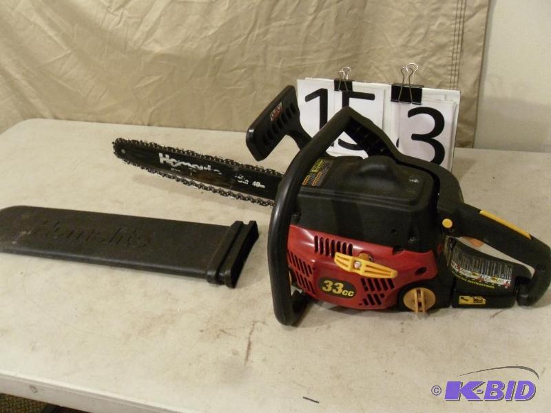 lot 153 image: Homelite&nbspRanger 33 cc 16" Chainsaw....
