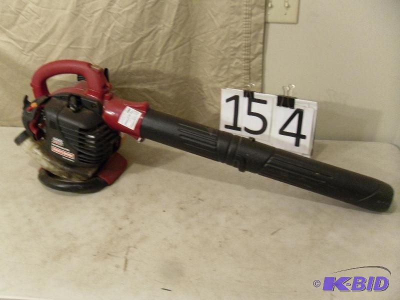 lot 154 image: Craftsman 25 cc Gas Blower. 200 mph. Good com...