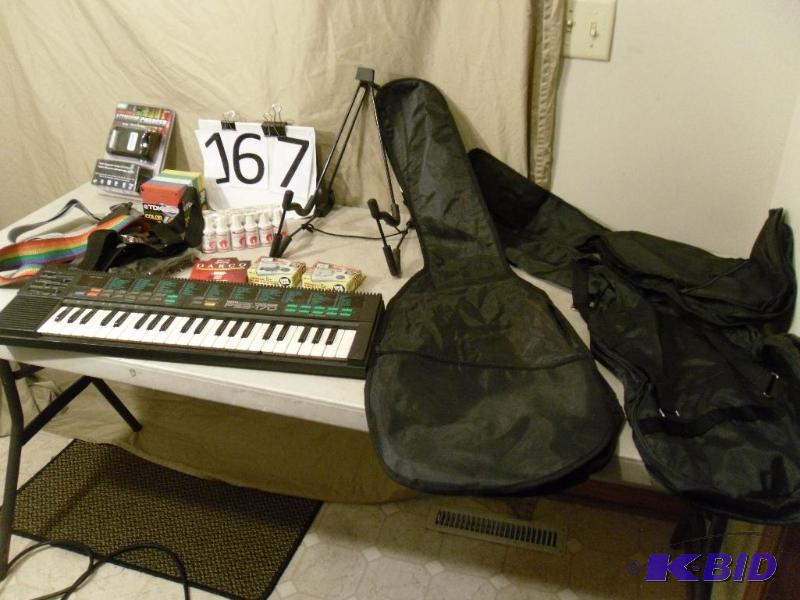 lot 167 image: Yamaha&nbspKeyboard (no cord to test), Instr...