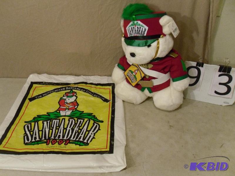 lot 93 image: 1997 Daytons&nbspThe Nutcracker Santabear wi...