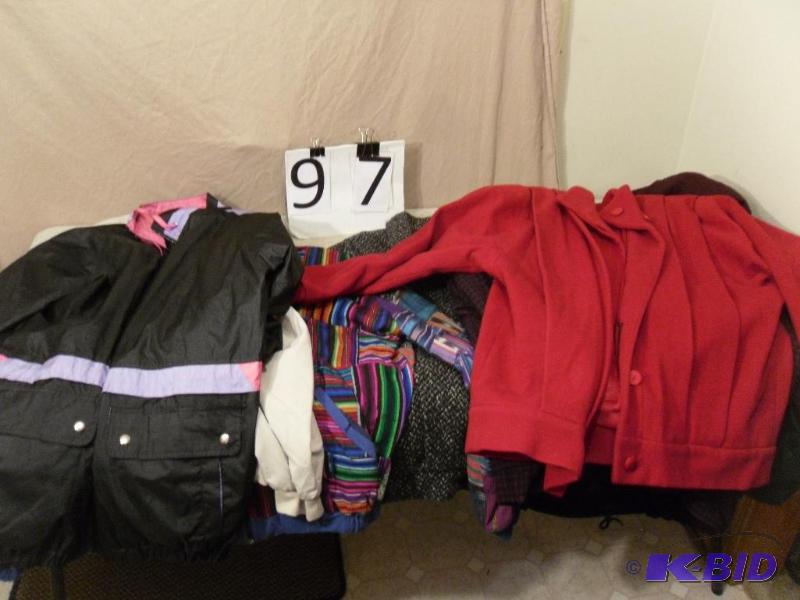 lot 97 image: Lot of Assorted Coats. Brands include&nbspKo...