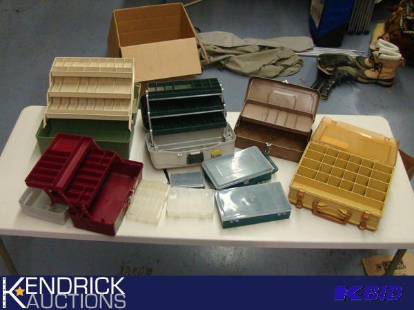 Lot of Tackle Boxes