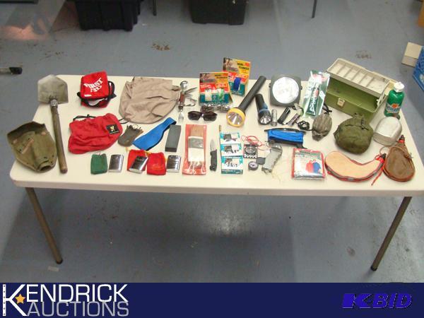 Lot of Miscellaneous Camping Supplies