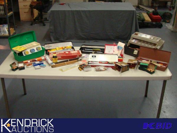Lot of Gun Cleaning Kits, and Ammunition