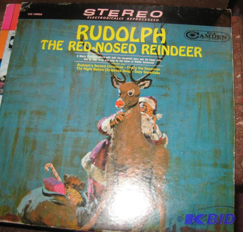 lot 029 image: Rudolph the Red Nosed Reindeer Original LP (1965)