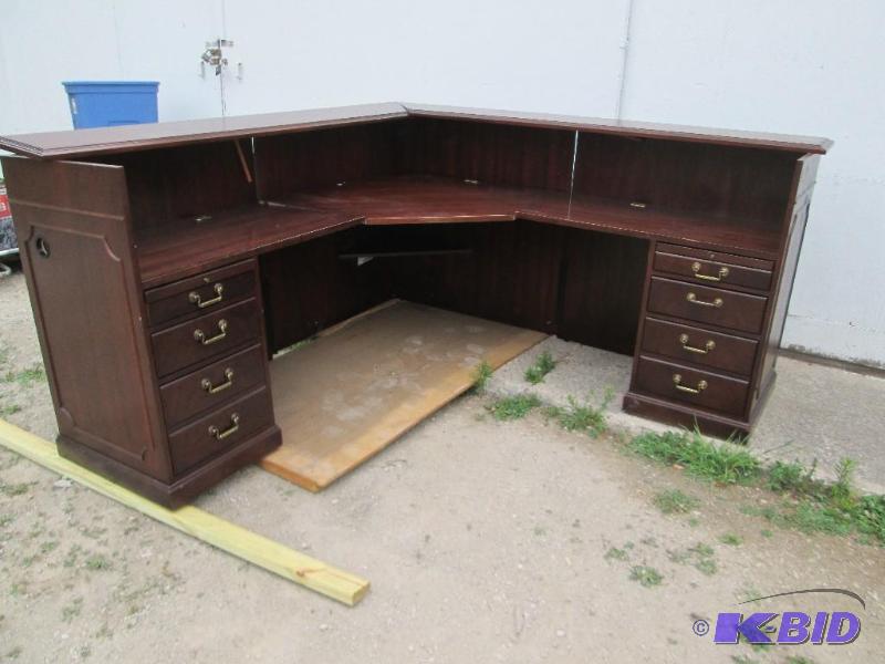 Receptionist Desk by Kimball Furniture Co. He...