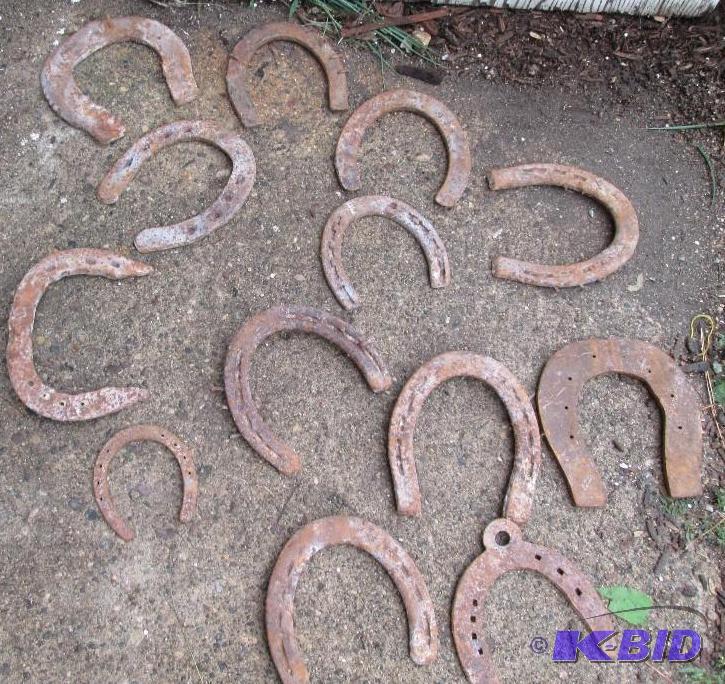 Mixed lot of horse choes- mixed sizes...