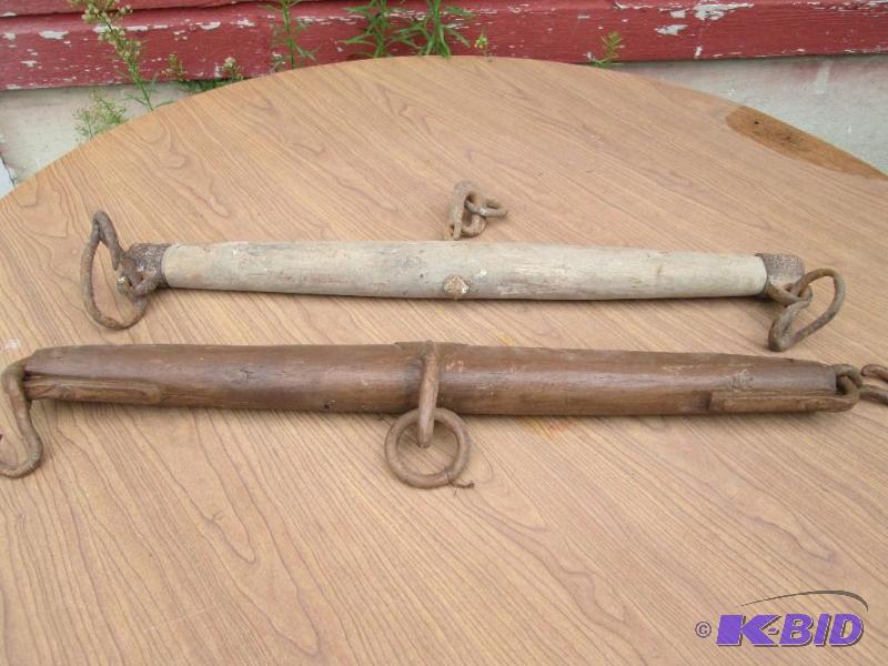 Antique horse equipment great for wall dcor...