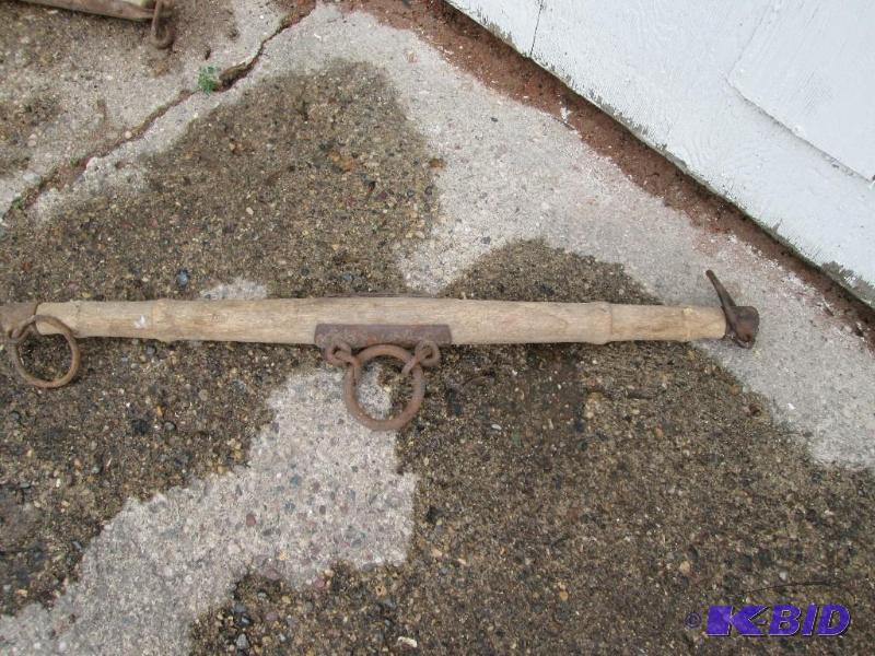 Antique wagon hitch...