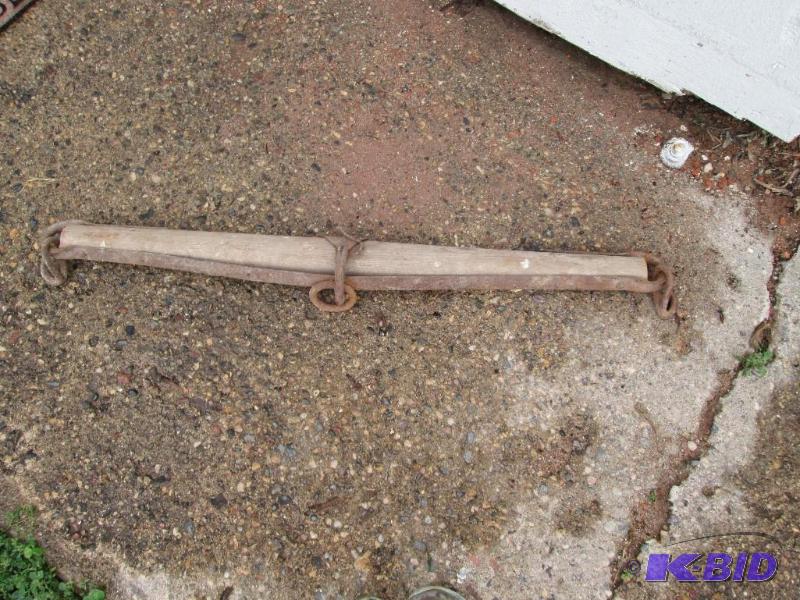 Antique wagon hitch...