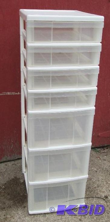 Seven Drawer storage tote 40&quot tall...