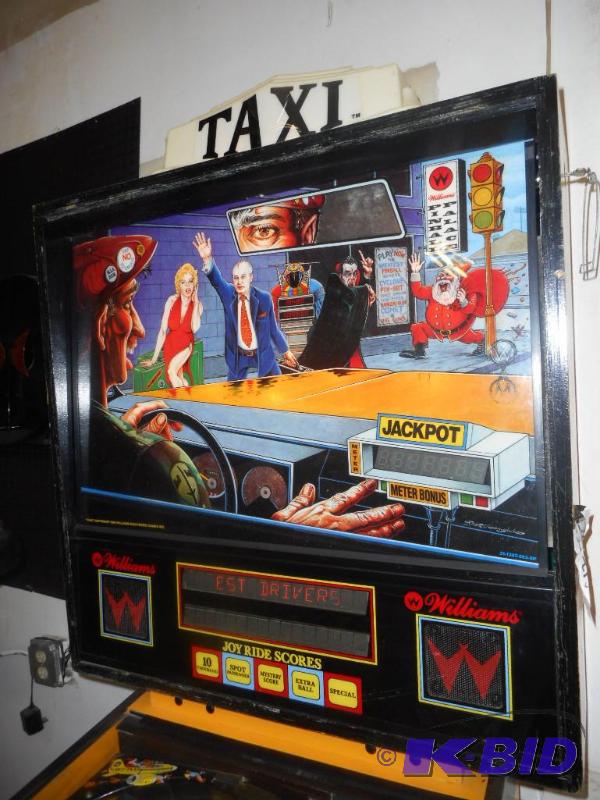 Williams Taxi Pinball