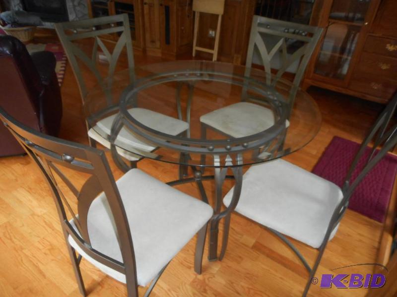 Glass Table Set