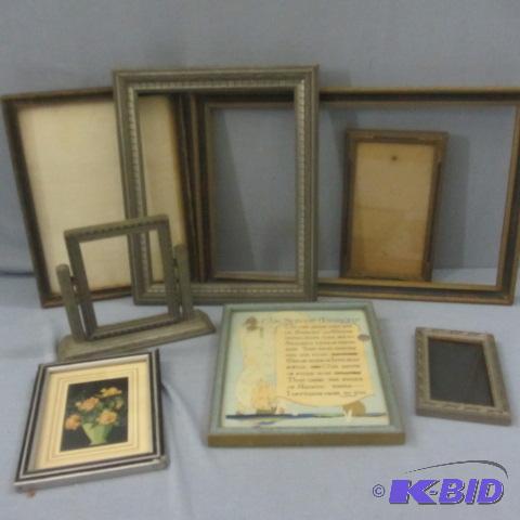 lot 112 image: Framed Poem, Frames