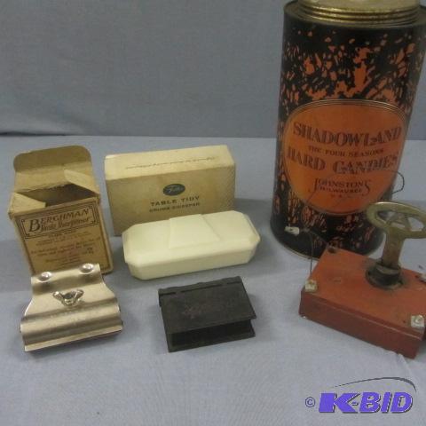 lot 43 image: Skate Sharpener, Tins