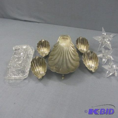 lot 68 image: Crystal and Silver